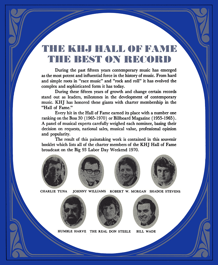 KHJ Hall of Fame 1970 Page 2