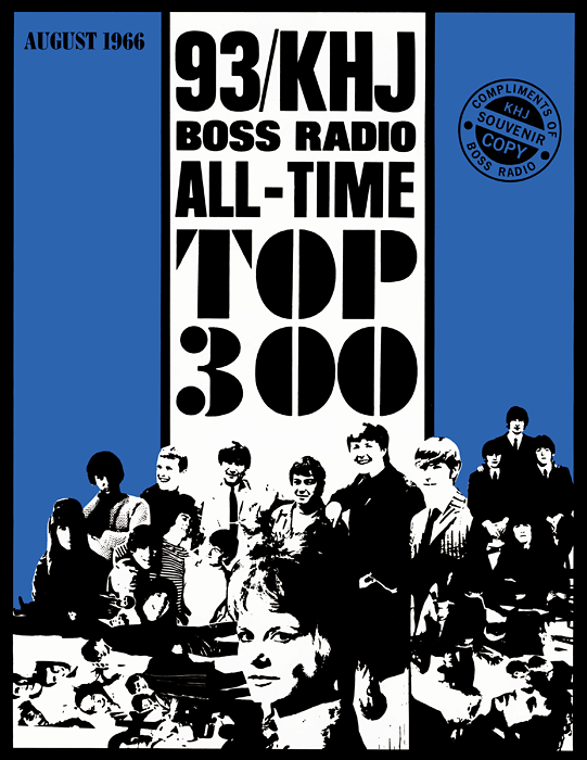 KHJ Top 300 of 1966 Front Cover